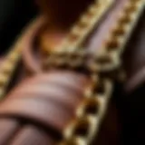 Elegant display of a Cuban chain showcasing its intricate links