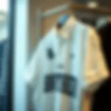 Stylish 'B is for Brother' shirt hanging on a clothing rack