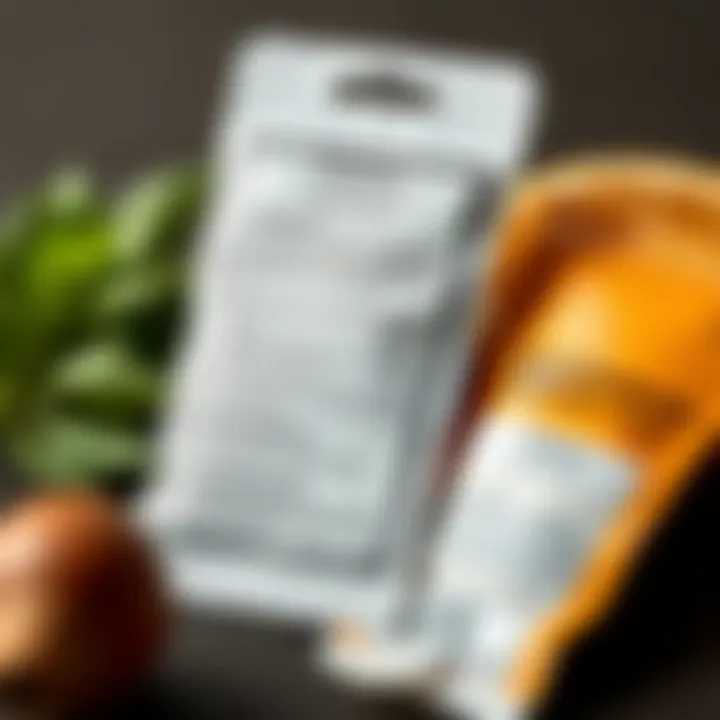 A selection of blackhead removing strips with ingredient labels visible