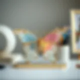 Elegantly designed butterfly-themed desk organizer