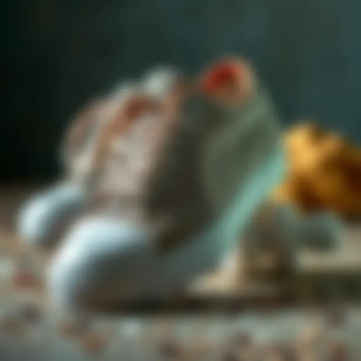 Materials used in the construction of canvas shoes for skating.