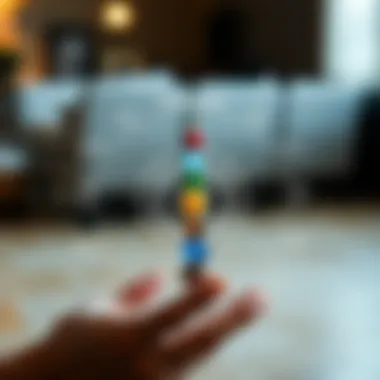 Infographic illustrating the chakra system