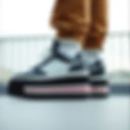 Design evolution of platform skate shoes