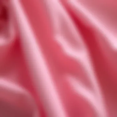 Close-up of fabric materials used for crop tops