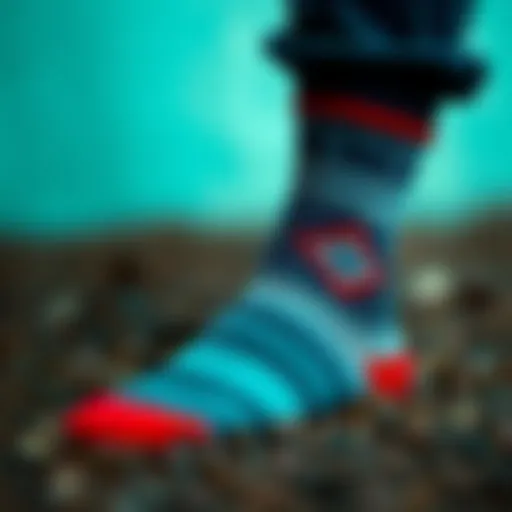 Unique Patterns for Custom Socks Creative custom sock designs showcasing unique patterns