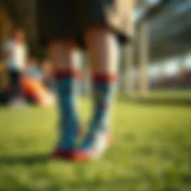 Stylish Disney socks paired with accessories