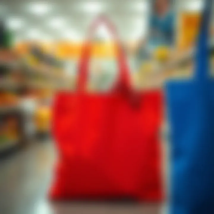 Eco-Friendly Materials Eco-friendly materials used in tote bags.