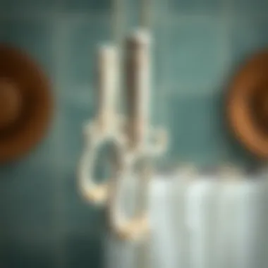 Artistic Ceramic Shower Curtain Hooks Artistic ceramic shower curtain hooks