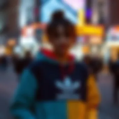 Impact of adidas color block styles on fashion trends