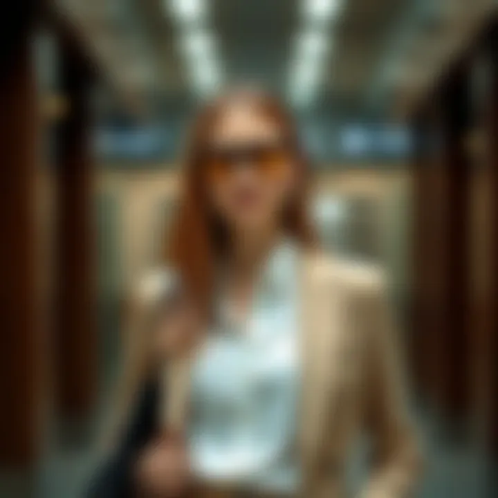 Trendy office wear that reflects personal style while maintaining professionalism