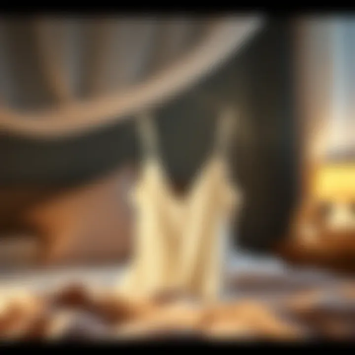 Cozy cotton camisole in a serene bedroom setting