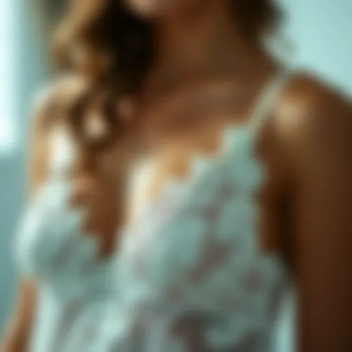 Intricate Lace Design Elegant lace camisole showcasing intricate design