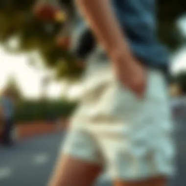 Eco-friendly materials for shorts