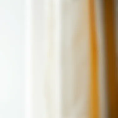 Close-up of natural linen fabric texture