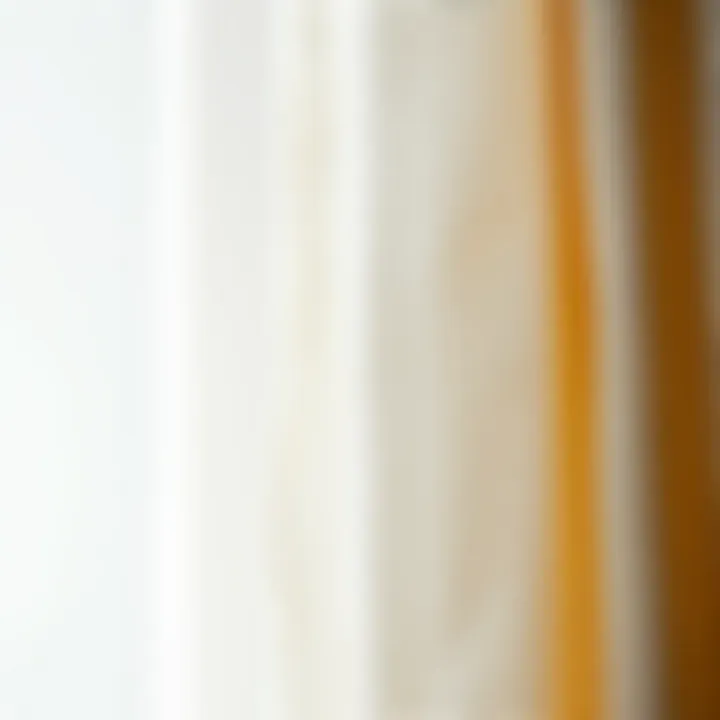 Close-up of natural linen fabric texture