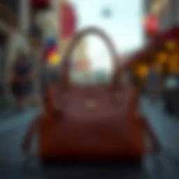 Elegant leather Forever Young Purse Bag showcasing timeless design