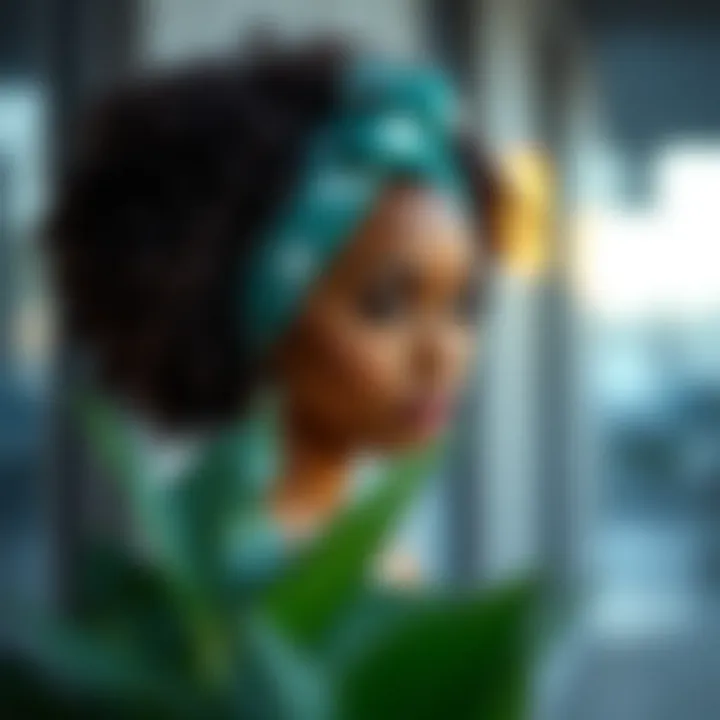 Benefits of hair turbans for maintaining healthy curls