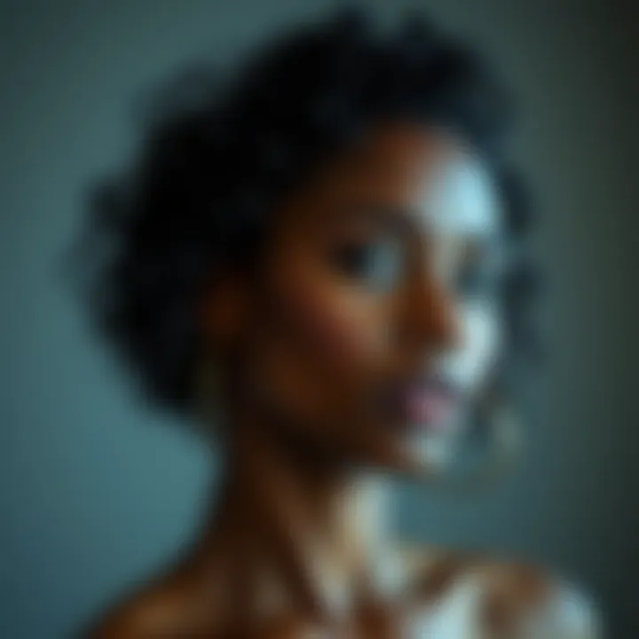 Innovative styling techniques for short curls