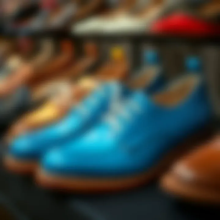 Diverse range of Merrill summer footwear displayed together