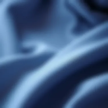 The Fabric of Elegance: Textures for Modest Attire Close-up of fabric textures suitable for modest dresses