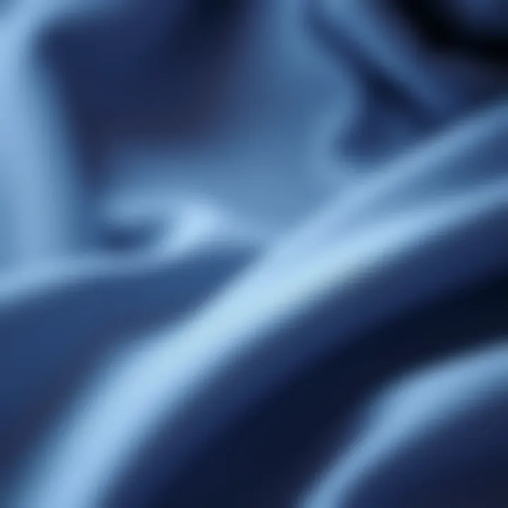 The Fabric of Elegance: Textures for Modest Attire Close-up of fabric textures suitable for modest dresses