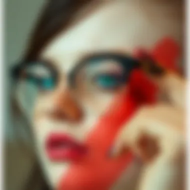 Maintenance tips illustrated for keeping nose pads in optimal condition