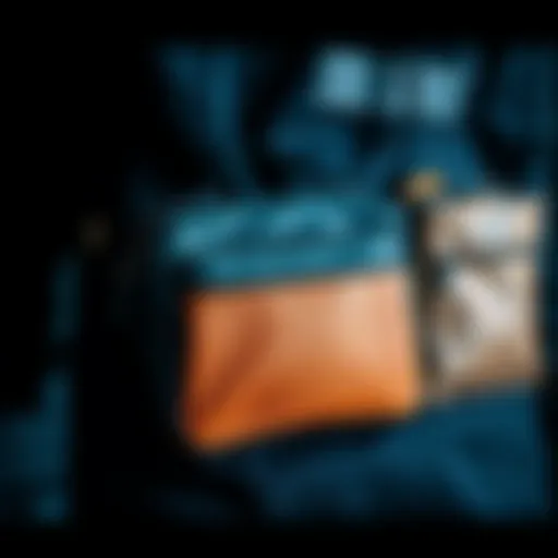 A variety of pocket bags showcasing innovative designs and materials.