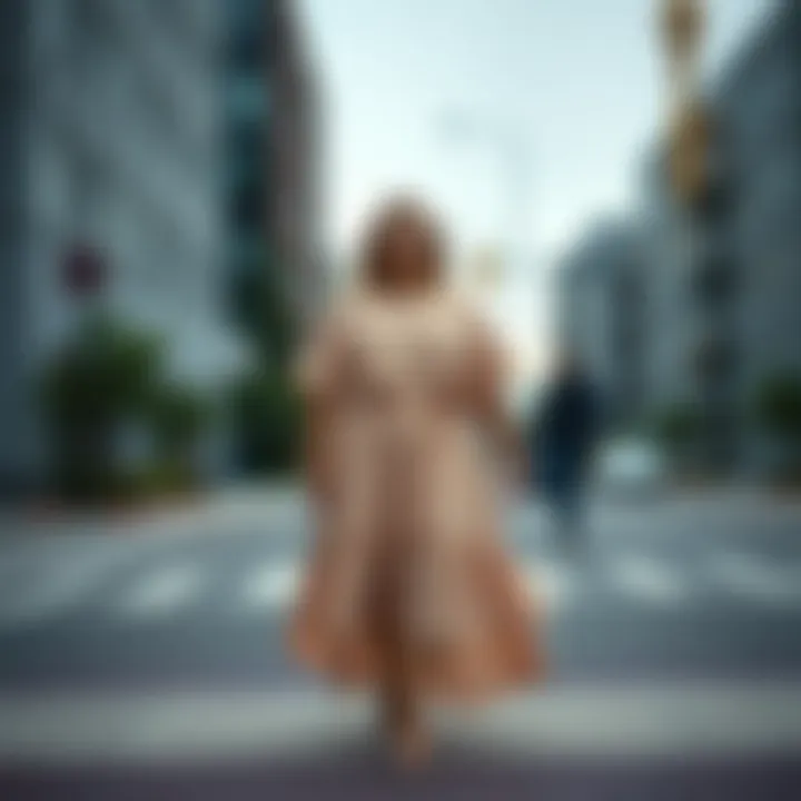 Chic Layered Plus Size Dress Comfortable and chic plus size dress with layered look