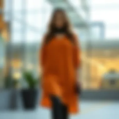 Chic styling of tunic tops with leggings for different body types