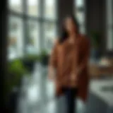 Elegant plus size long tunic top paired with stylish leggings