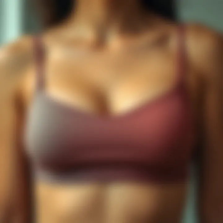 Versatile seamless camisole bra in various colors