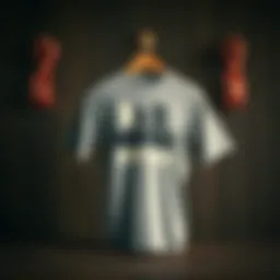 A stylish 'B is for Brother' shirt displayed on a rustic wooden background, symbolizing familial unity.