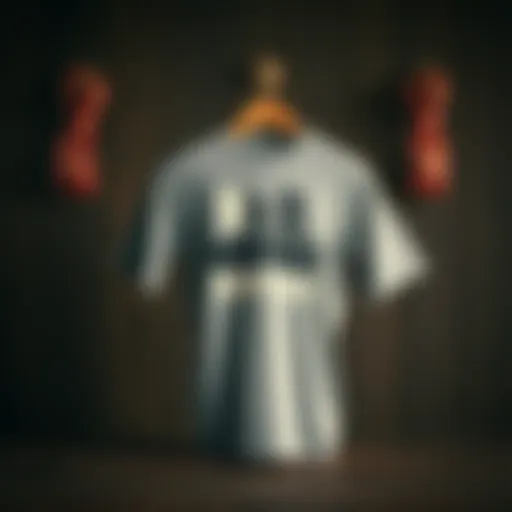 A stylish 'B is for Brother' shirt displayed on a rustic wooden background, symbolizing familial unity.