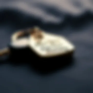 Keychain Commemorating a Memory Keychain symbolizing a cherished memory or relationship