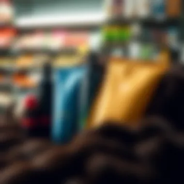 Eco-friendly packaging of synthetic hair products emphasizing sustainability