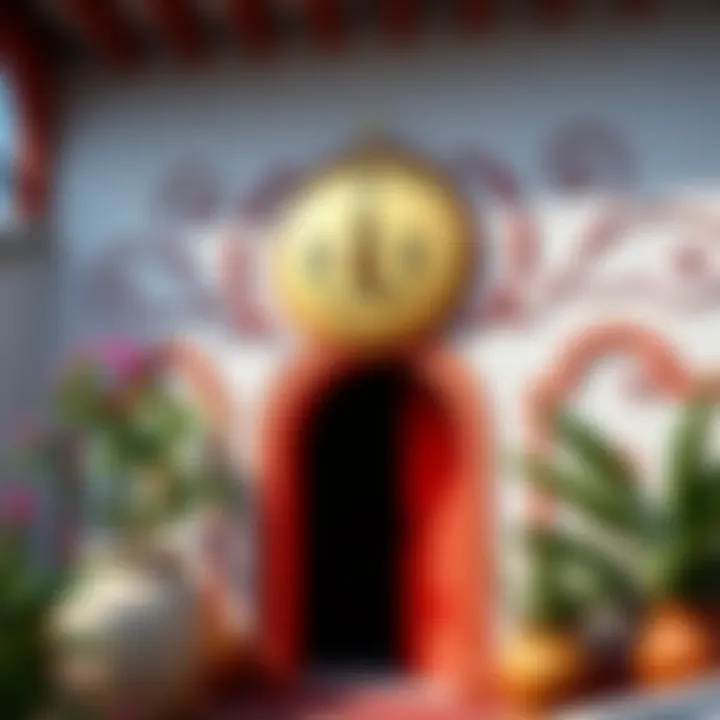 Cultural Influences in Welcome Wall Decor Cultural influences in welcome wall decor with vibrant colors