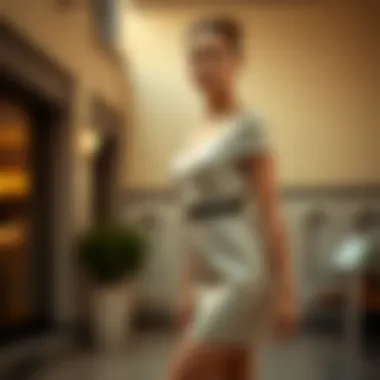 Formal Flair Short dress suited for formal occasions