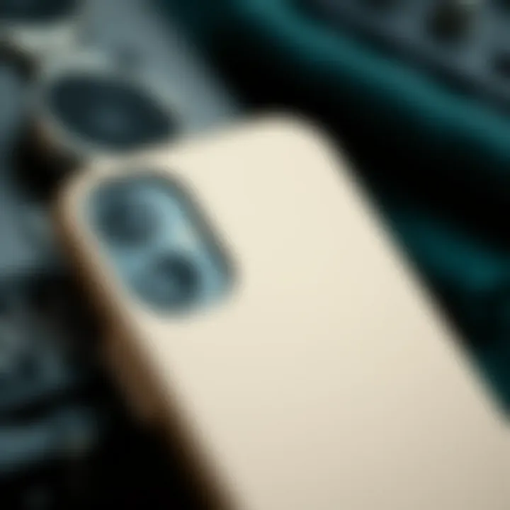 Quality Material in Retro Phone Cases for iPhone 11 Close-up of a retro phone case displaying quality material