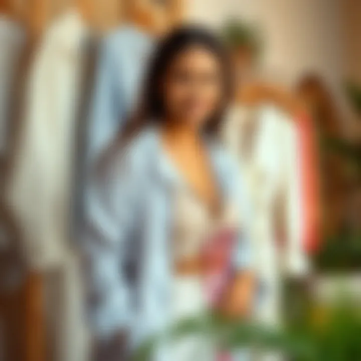 Chic summer wardrobe essentials displayed