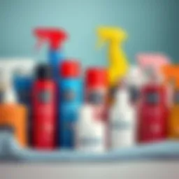 An array of laundry scent boosters showcasing various colors and packaging