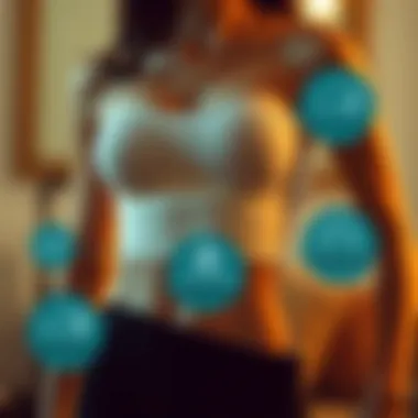 An infographic showing the benefits of fajas for body contouring