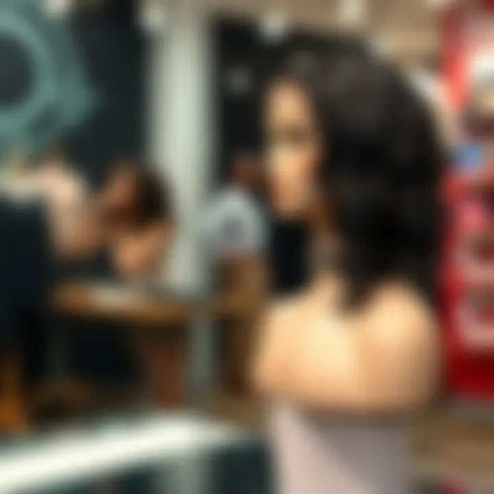 Stylish Display of 360 Lace Wig on Mannequin Stylish arrangement of a 360 lace wig displayed on a mannequin