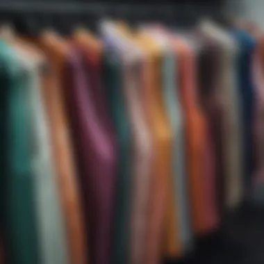 Silk vest displayed in a variety of colors and designs