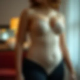 Elegant faja body shaper designed for plus-size comfort