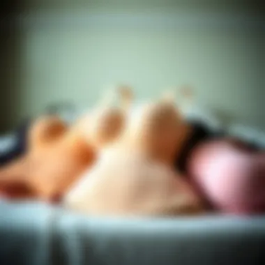 Diverse styles of faja body shapers laid out for selection