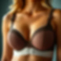 Elegant wirefree front closure bra showcasing innovative design