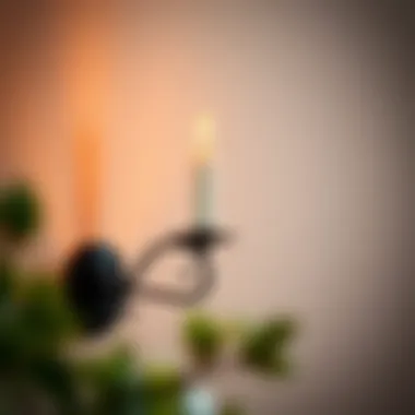 Maintenance tips for wrought iron wall candle holders