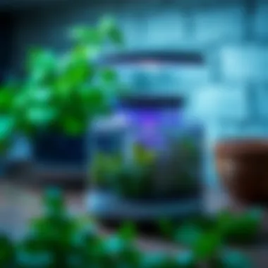 Moisture-Controlled Herb Keeper Innovative herb keeper maintaining moisture and freshness