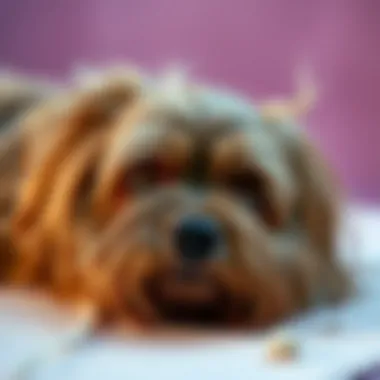 Pet hair and lint collected by fur remover