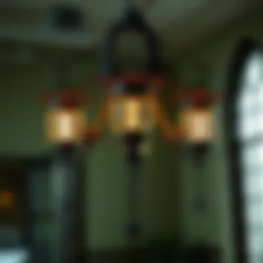 Elegant gothic lighting fixtures